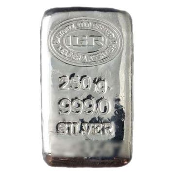 250 grammes - Argent .999 - 250 grams IGR 999 Fine Silver