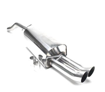 POT DÉCHAPPEMENT POUR AUDI A3 8L 09 1996- INOX X2 DTM, Verzenden