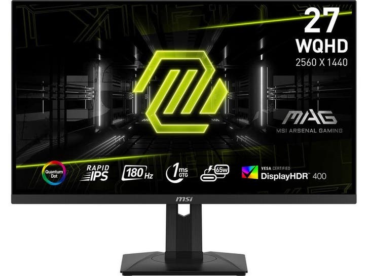 MSI MAG 274QRF QD E2 - WQHD Gaming Monitor - 180Hz 1ms Rapid, Informatique & Logiciels, Moniteurs, Envoi