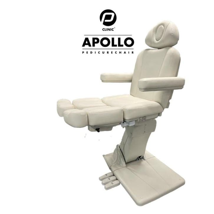 Pedicure Behandelstoel Apollo Draaibaar Pearl Wit met 3 m..., Elektronische apparatuur, Persoonlijke Verzorgingsapparatuur, Hand- en Voetverzorging