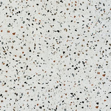 Vloertegel/Wandtegel STP Crisp Kleur Terrazzo Grijs 60x60, Ophalen of Verzenden, Vloertegels