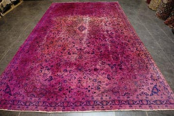 Turkse vintage tapijt – handgeknoopt - Vloerkleed - 312 cm -