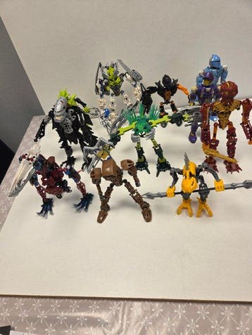 Lego Set - Bionicle - 10 Unieke Bionicles sets, Nieuw