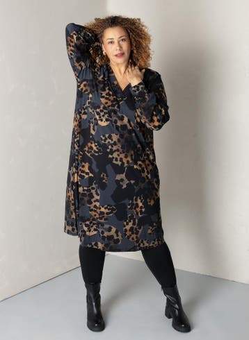 COLLETTA jurk3(52)Maat 46/48 (XL) of groter, Kleding | Dames, Verzenden, Nieuw, Maat 46/48 (XL) of groter, Overige kleuren