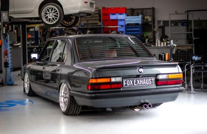 FOX BMW E28 525e met katalysator einddemper vanaf katalysato, Auto-onderdelen, Uitlaatsystemen, Nieuw, Verzenden