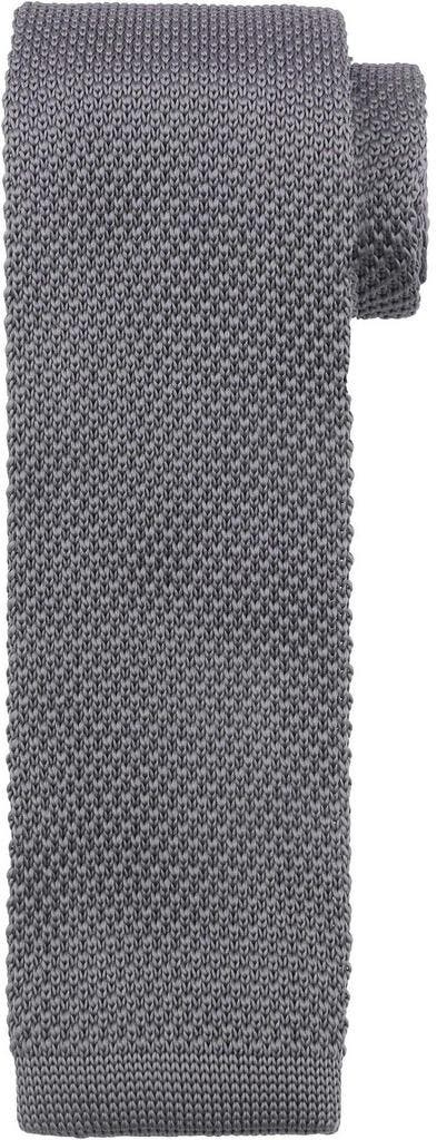 Suitable Knitted Stropdas Grijs TK-02 maat  Heren, Kleding | Heren, Stropdassen, Nieuw, Verzenden