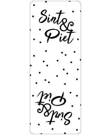 10x sluitzegel Sint & Piet (Stickers), Hobby en Vrije tijd, Stickers en Plaatjes, Meerdere stickers, Nieuw, Verzenden