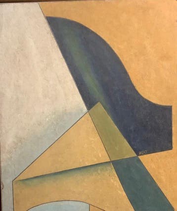 Charles Bert (1873-?) - Abstract composition II