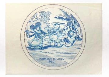 Mickey Mouse : RARE Originele lay-outkunst voor, Collections