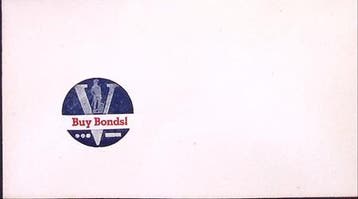Amerikaanse envelop WWII (lijst optie), Verzenden