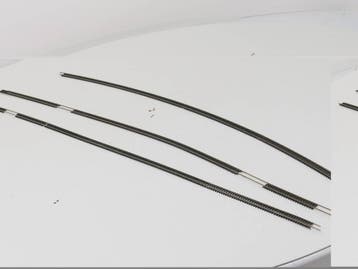 Schaal N-spoor 1:160 Atlas Flexibele rechte rail +/- 2.70..., Ophalen of Verzenden, Gebruikt, Rails, Analoog