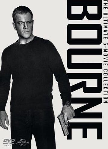 Bourne - The Ultimate 5 Movie Collection (DVD), CD & DVD, DVD | Action, Verzenden, Actie