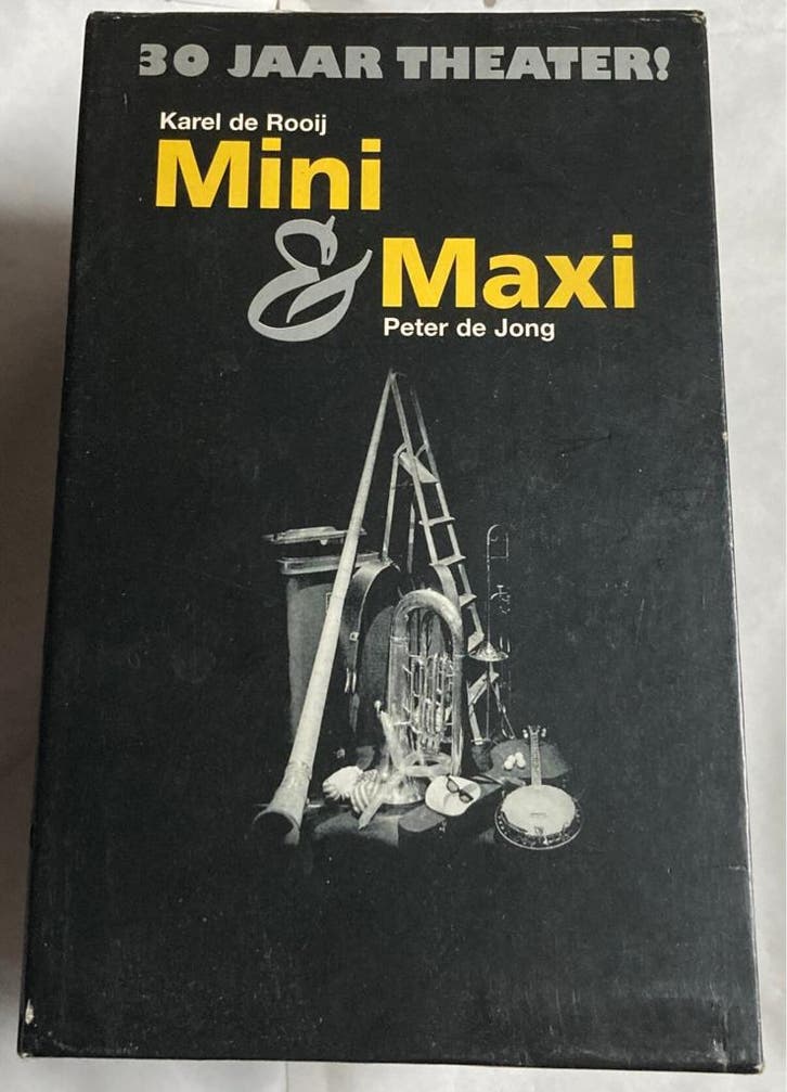 MINI & MAXI 30 JAAR THEATER! (VHS), Cd's en Dvd's, VHS | Film, Gebruikt