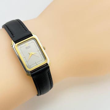 Seiko - Vintage Quartz Rectangular - Zonder minimumprijs -