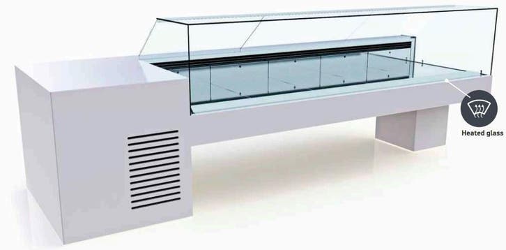 Koeltoonbank | 0°C/+4°C | Geforceerd | 1.04kW |, Articles professionnels, Horeca | Équipement de cuisine, Envoi