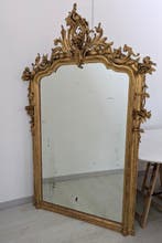 Miroir - Bois doré - Belle Epoque