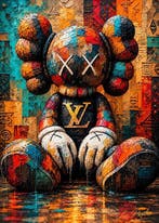 Le Perle - KAWS Tribal Luxury – Mosaic LV Edition