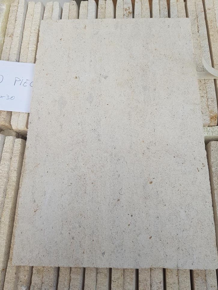 Dalles Pierre Bourgogne 60x30x2 16m² liquidation stock, Bricolage & Construction, Dalles & Carrelages, Carrelage de sol, Neuf