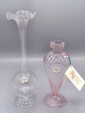 PG-MIANI Argenteria - Pot (2) - .925 zilver, en mondgeblazen
