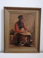 Nikolaus Gysis (1842-1901) - Personnage assis