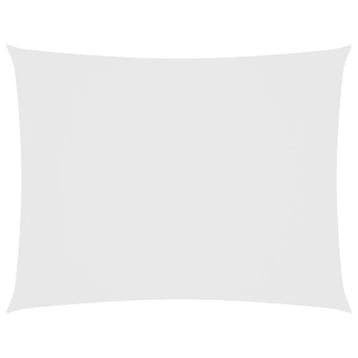 Voile dombrage 3x4m Oxford Blanc - Jusqua epuisement -51%, Verzenden