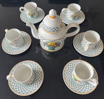 Villeroy & Boch - Koffieservies (15) - basket - Porselein