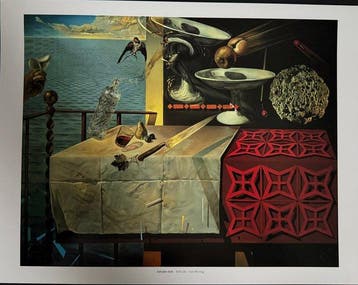 Salvador Dalí (after) - “Still Life - Fast Moving, 1956”.
