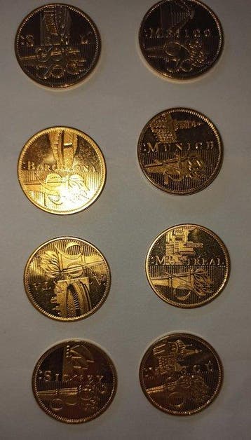 Olympische Spelen - Colección completa Monedas Oro 22k -, Nieuw
