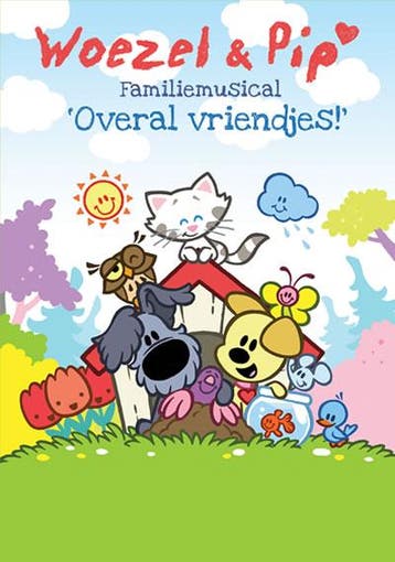 Woezel en Pip familiemusical "Overal Vriendjes!" op DVD, Cd's en Dvd's, Verzenden, Nieuw in verpakking