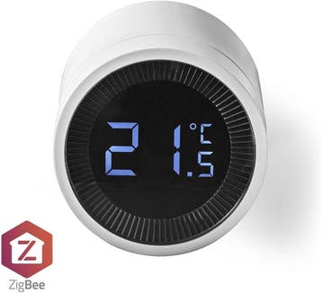NEDIS SmartLife Zigbee radiatorbesturing, werkt op batterije, Verzenden, Nieuw