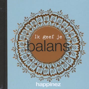 Ik geef je balans 9789400505957, Boeken, Verzenden, Gelezen