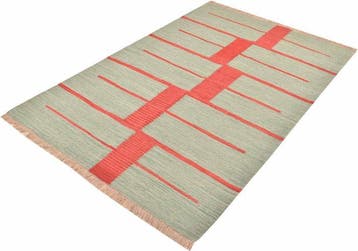 Kelim - 184 cm - 120 cm - Handgeweven Design Kelim, Nieuw