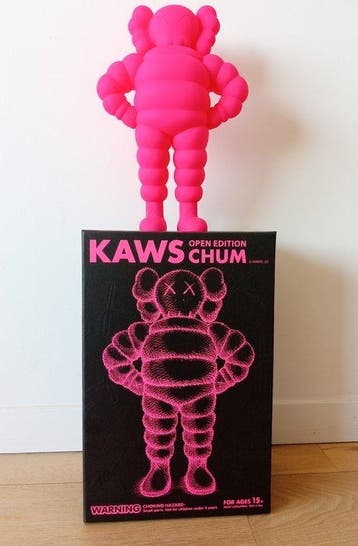 Kaws (1974) - Chum Vinyl Figure (Pink) - 2022 - Neuf sous