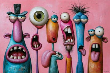 Giancarlo Colombo - GCD Art - Freaks #5