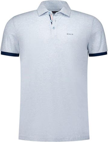 NZA Polo Briggs Pastel Blauw maat Maat 48/50 (M) Heren, Kleding | Heren, Polo's, New Zealand Auckland, Nieuw, Verzenden, Maat 48/50 (M)