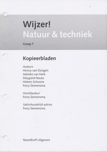 Wijzer! Natuur en Techniek kopieerbladen groep 7, Verzenden, Nieuw
