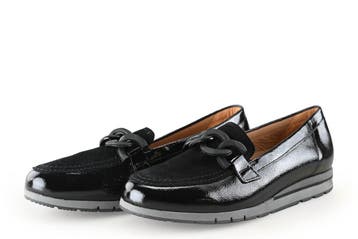 Gabor Loafers in maat 38 Zwart, Verzenden, Zwart, Overige typen, Gabor