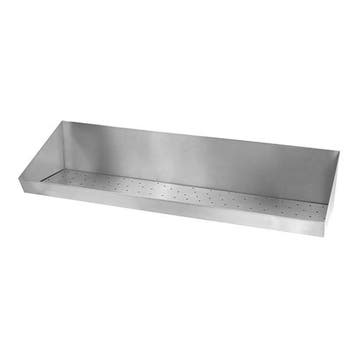 Frites-Uitschepbak | RVS | Ophangbeugel | Breedte 100cm |, Verzenden