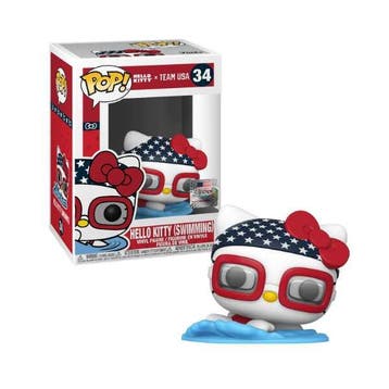Funko Pop! Hello Kitty x Team Usa - Hello Kitty Swimming #34, Verzenden, Nieuw