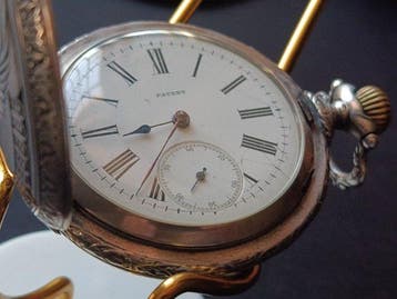 Patent - Systeme Glashutte - Prezioso Orologio da Taschino, Nieuw
