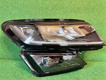 Phare av. droit Skoda Kodiaq Phase 2 2017 - 2024 Full LED, Ophalen, Utilisé, Skoda