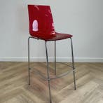 design Barkruk Papatya Xtreme, stapelbaar, zithoogte 75 cm,, Huis en Inrichting, Barkrukken, Gebruikt