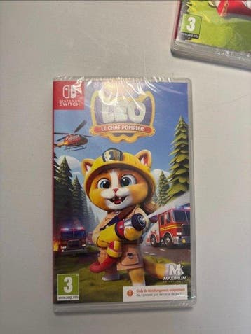 Nintendo - Switch - Leo le chat pompier; Krakken Odyssey;