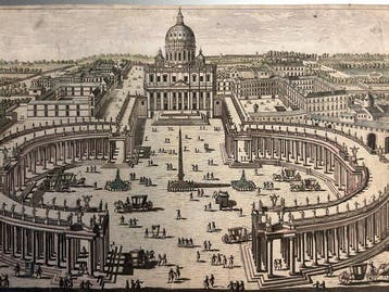 Italië - Rome; Pierre Aveline il Vecchio (Parigi, ca. 1656, Nieuw