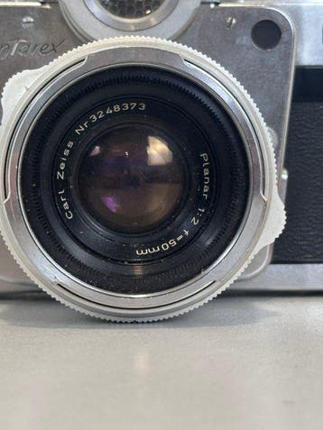 Zeiss Ikon Contarex Bullseye + Planar 2/50mm | Analoge, Audio, Tv en Foto, Fotocamera's Analoog, Nieuw