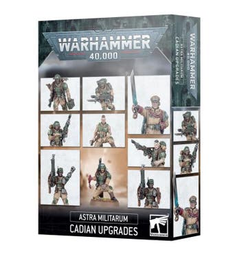 Astra Militarum Cadian upgrades (Warhammer Nieuw), Ophalen of Verzenden, Nieuw