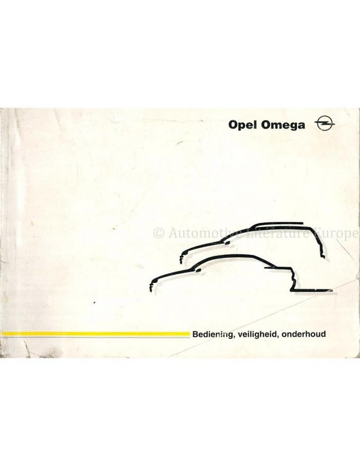 1998 OPEL OMEGA INSTRUCTIEBOEKJE NEDERLANDS, Auto diversen, Handleidingen en Instructieboekjes