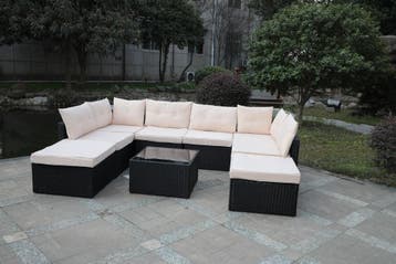 Loungeset met kussens (nieuw), Tuin en Terras, Tuinsets en Loungesets, Nieuw