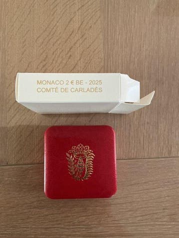 Monaco. 2 Euro 2025 Comté de Carladès Proof