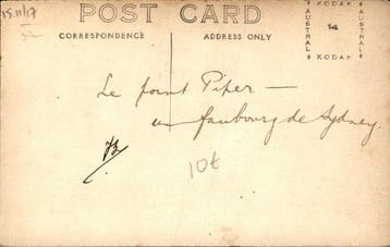 Australie - Carte postale (87) - 1900-1999, Gelopen